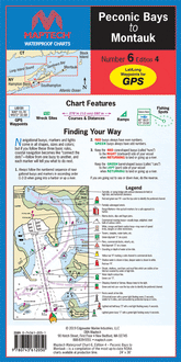 Peconic Bays to Montauk Waterproof Chart, 4th Edition